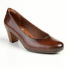 Soft Style By Hush Puppies Amya Block Heel - Brown-Soft Style by Hush Puppies-Buy shoes online