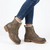 Soft Style By Hush Puppies Ankle Bootie - Khaki