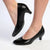Soft Style By Hush Puppies Aradia Court Heel - Black