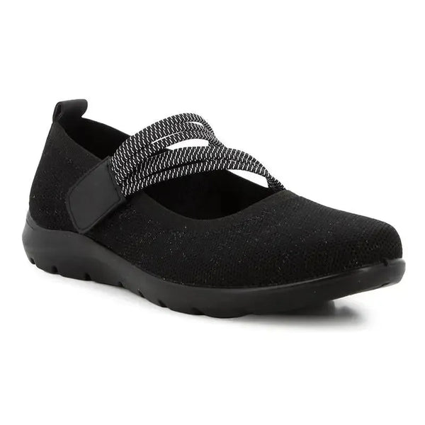 Soft Style By Hush Puppies Bartan Flats - Black