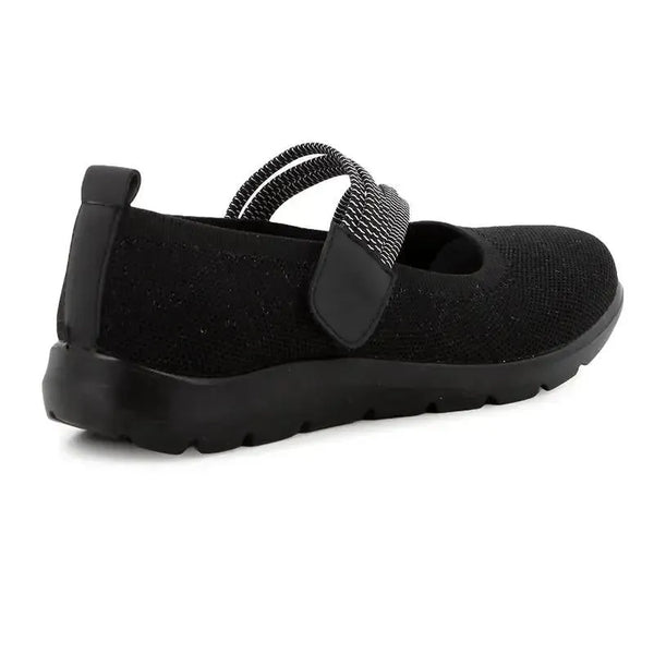 Soft Style By Hush Puppies Bartan Flats - Black