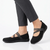 Soft Style By Hush Puppies Bartan Flats - Black