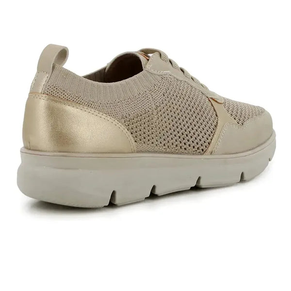Soft Style By Hush Puppies Faunia Metallic Sneaker - Light Gold