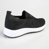 Soft Style By Hush Puppies Holden Mélange Sneaker - Charcoal-Soft Style by Hush Puppies-Buy shoes online