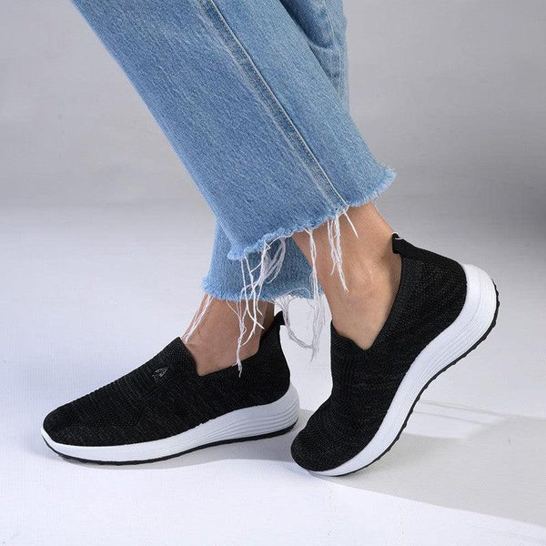 Soft Style By Hush Puppies Holden Mélange Sneaker - Charcoal-Soft Style by Hush Puppies-Buy shoes online