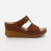 Soft Style By Hush Puppies Lakota Sandal - Cognac-Soft Style by Hush Puppies-Buy shoes online