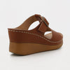 Soft Style By Hush Puppies Lakota Sandal - Cognac-Soft Style by Hush Puppies-Buy shoes online