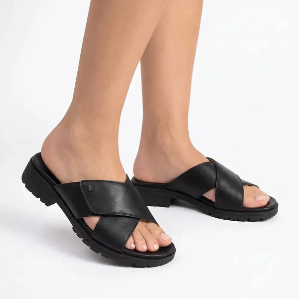 Soft Style By Hush Puppies Leandra Sandal - Black