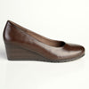 Soft Style By Hush Puppies Mihewi Wedge Court - Chocolate-Soft Style by Hush Puppies-Buy shoes online