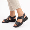 Soft Style By Hush Puppies Obamia Sandal - Black