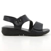 Soft Style By Hush Puppies Obamia Wedge Sandal - Black