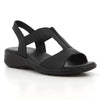 Soft Style By Hush Puppies Oberta Wedge Sandal - Black