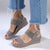 Soft Style By Hush Puppies Pomona Wedge Sandals - Grey