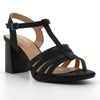 Soft Style By Hush Puppies Quincy Block Heel Sandal - Black