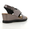 Soft Style By Hush Puppies Ranee Wedge Sandal - Pewter