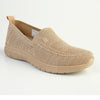 Soft Style By Hush Puppies Rimba Melange Knit Loafer - Taupe-Soft Style by Hush Puppies-Buy shoes online