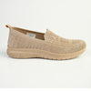 Soft Style By Hush Puppies Rimba Melange Knit Loafer - Taupe-Soft Style by Hush Puppies-Buy shoes online