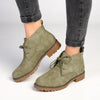 Soft Style By Hush Puppies Sam Ankle Bootie - Khaki-Soft Style by Hush Puppies-Buy shoes online