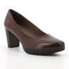 Soft Style By Hush Puppies Sian Block Heel - Chocolate-Soft Style by Hush Puppies-Buy shoes online