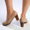 Soft Style By Hush Puppies Sian Block Heel - Nude-Soft Style by Hush Puppies-Buy shoes online