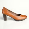 Soft Style By Hush Puppies Sian Block Heel - Tan-Soft Style by Hush Puppies-Buy shoes online