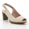 Soft Style By Hush Puppies Sidonia Peep Toe - Ivory-Soft Style by Hush Puppies-Buy shoes online