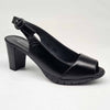 Soft Style By Hush Puppies Sidonia Peep Toe Slingback - Black-Soft Style by Hush Puppies-Buy shoes online