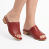 Soft Style By Hush Puppies Soft Electra Sandal - Deep Red