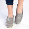 Soft Style By Hush Puppies - Soft Julisa Sneaker - Pewter-Soft Style by Hush Puppies-Buy shoes online