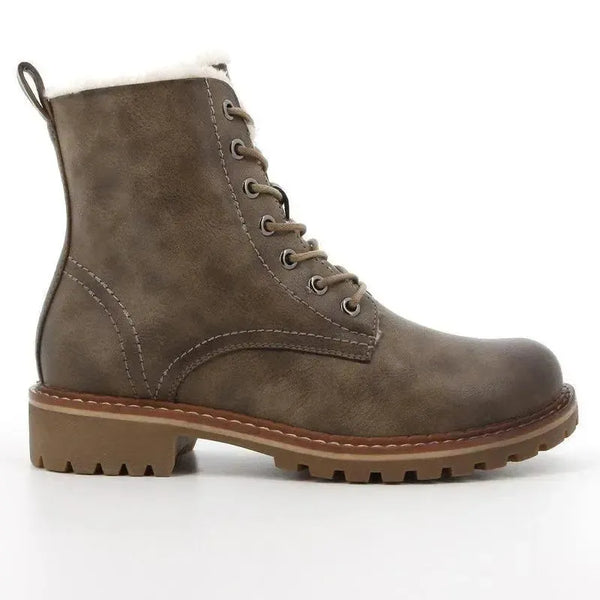 Soft Style By Hush Puppies - Soft Karla Ankle Bootie - Khaki