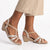 Soft Style By Hush Puppies Stella Sandal - Ivory/Light Gold