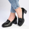 Soft Style By Hush Puppies Tayten Block Heel - Black-Soft Style by Hush Puppies-Buy shoes online