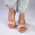 Soft Style By Hush Puppies Tegan Wedge Sandal - Rose Gold-Soft Style by Hush Puppies-Buy shoes online
