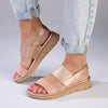 Soft Style By Hush Puppies Tegan Wedge Sandal - Rose Gold-Soft Style by Hush Puppies-Buy shoes online