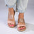 Soft Style By Hush Puppies Tegan Wedge Sandal - Rose Gold-Soft Style by Hush Puppy-Buy shoes online