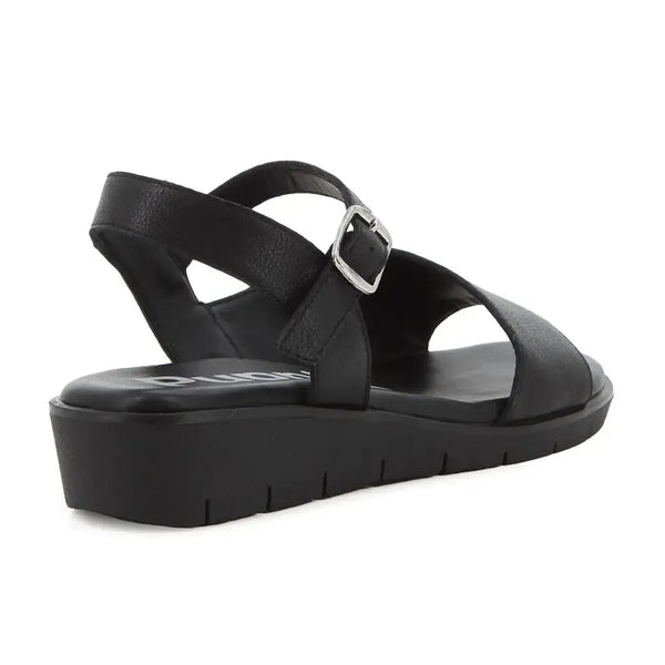 Soft Style By Hush Puppies Verona Wedge Sandals - Black