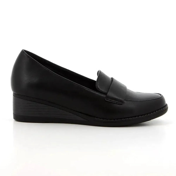Soft Style By Hush Puppies Wallace Wedge Court - Black