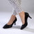 Soft Style Hush Puppies Phillipa Court Heel - Black-Soft Style by Hush Puppies-Buy shoes online