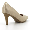 Soft Style Hush Puppies Phillipa Court Heel - Light Gold-Soft Style by Hush Puppies-Buy shoes online