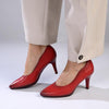 Soft Style Hush Puppies Phillipa Court Heel - Red-Soft Style by Hush Puppies-Buy shoes online