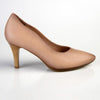 Soft Style Hush Puppies Phillipa Court Heel - Taupe-Soft Style by Hush Puppies-Buy shoes online