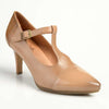 Soft Style Hush Puppies Phoenix Court Heel - Dark Beige-Soft Style by Hush Puppies-Buy shoes online