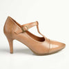 Soft Style Hush Puppies Phoenix Court Heel - Dark Beige-Soft Style by Hush Puppies-Buy shoes online