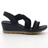 Soft Style Polina Wedge -Navy-Soft Style by Hush Puppies-Buy shoes online