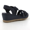 Soft Style Polina Wedge -Navy-Soft Style by Hush Puppies-Buy shoes online