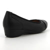Soft Style Rishelle Wedge - Black Mono-Soft Style by Hush Puppies-Buy shoes online
