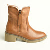 Soft Style by Hush Puppies Bosley Ankle Boot - Brown-Soft Style by Hush Puppies-Buy shoes online