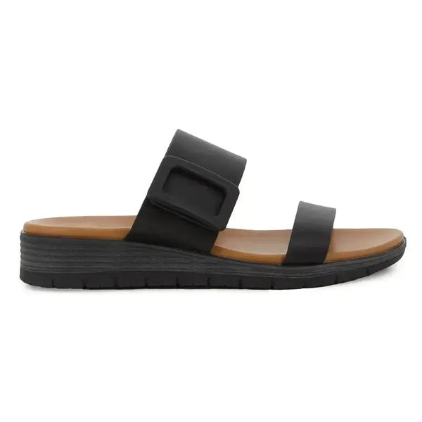 Soft Style by Hush Puppies Caroline Wedge Sandal - Black