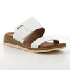 Soft Style by Hush Puppies Caroline Wedge Sandal - White