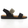 Soft Style by Hush Puppies Chita Footbed Sandal - Black